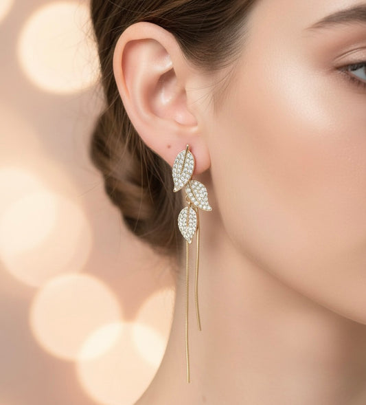 Premium Anti-Tarnish Chain Drop Earrings