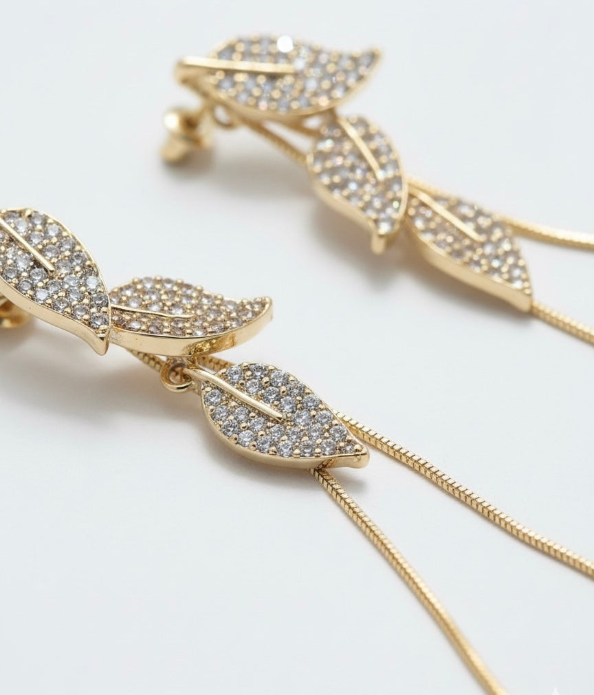Premium Anti-Tarnish Chain Drop Earrings