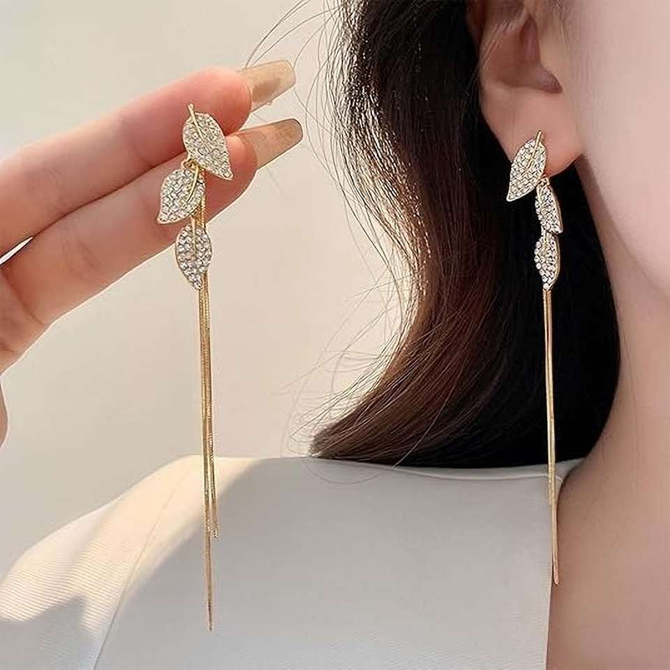 Premium Anti-Tarnish Chain Drop Earrings